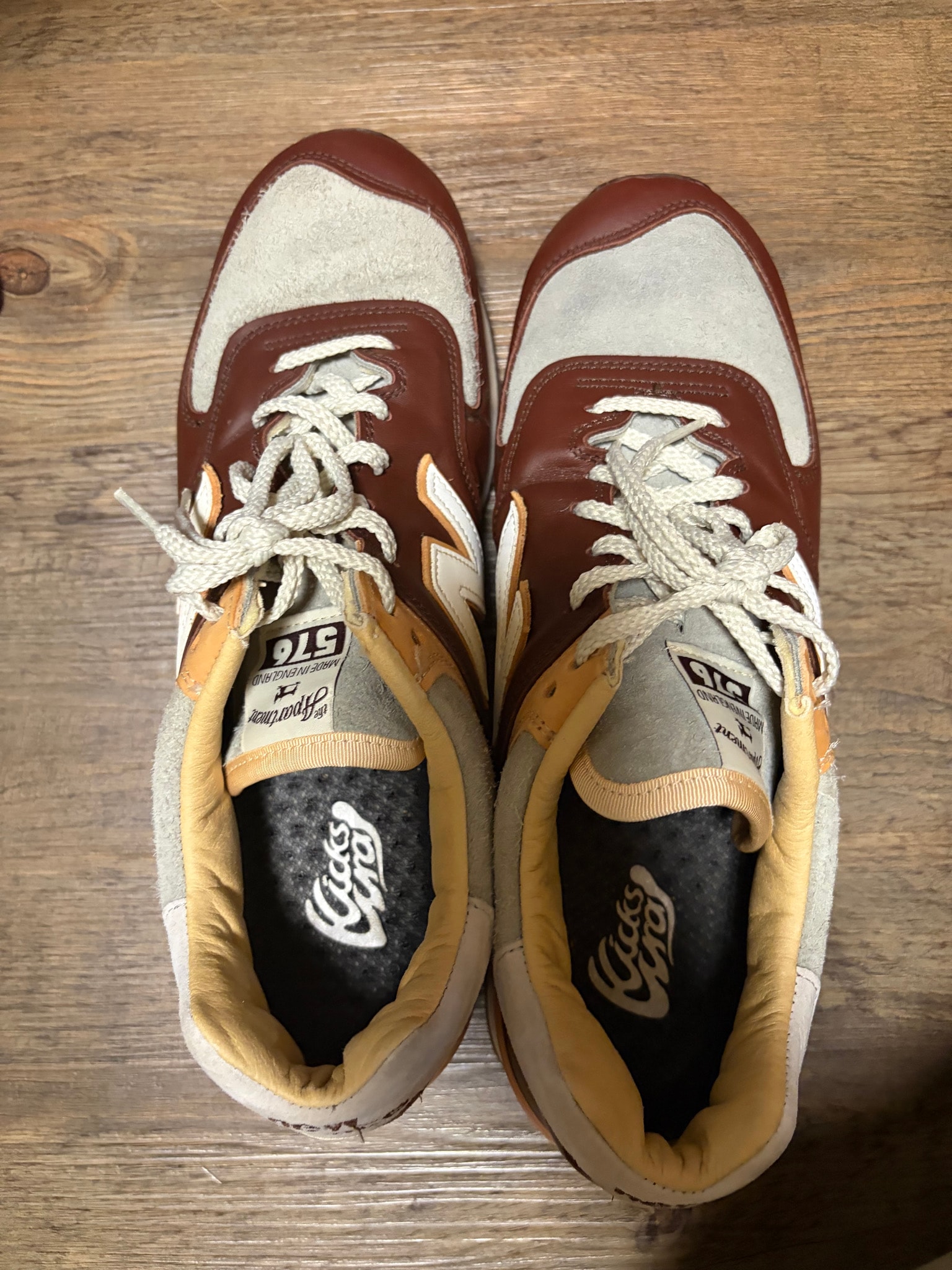 the Apartment × New Balance 576 "Brown"
