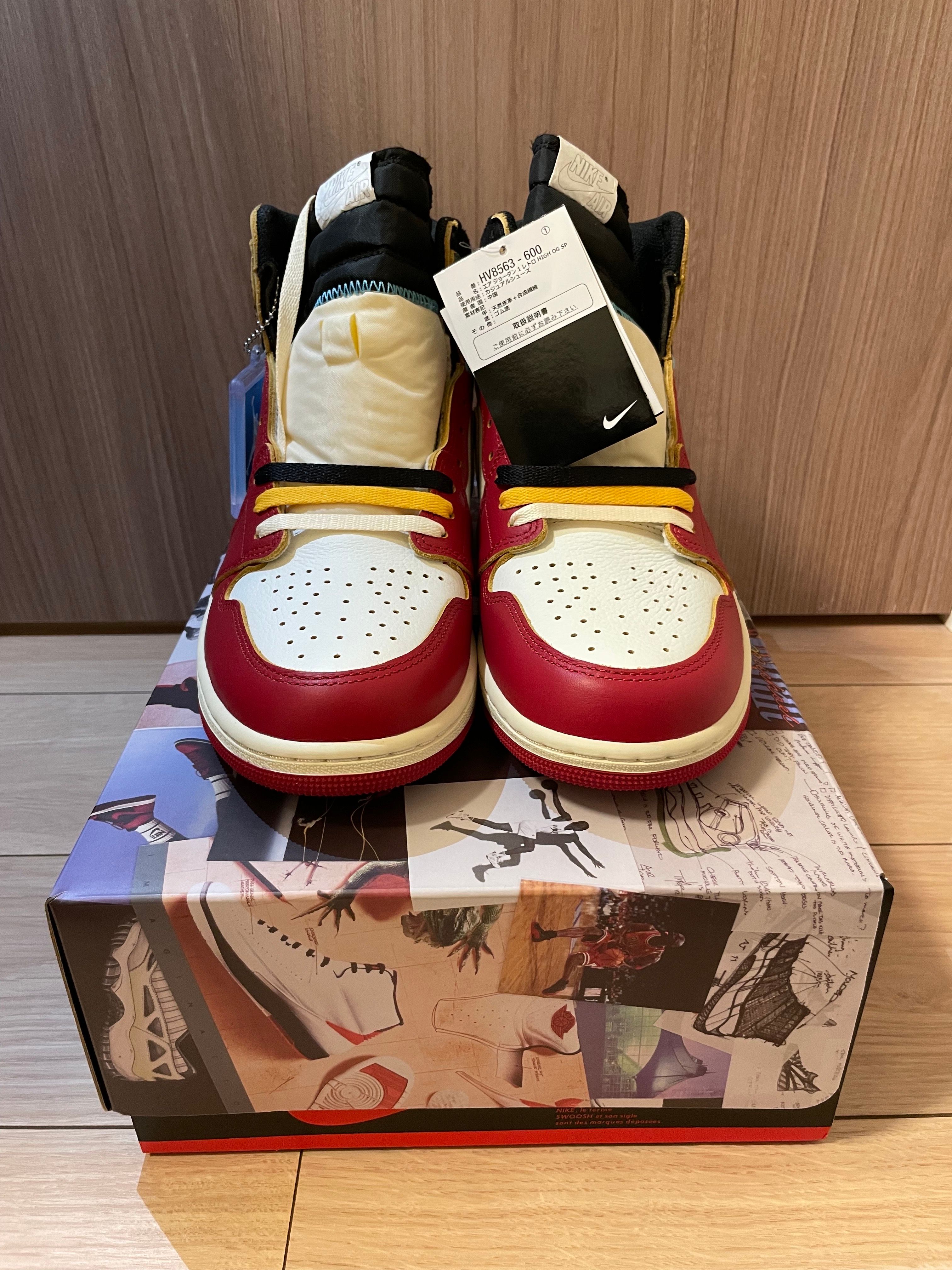 UNION × Nike Air Jordan 1 Retro High OG "Chicago/Shadow"