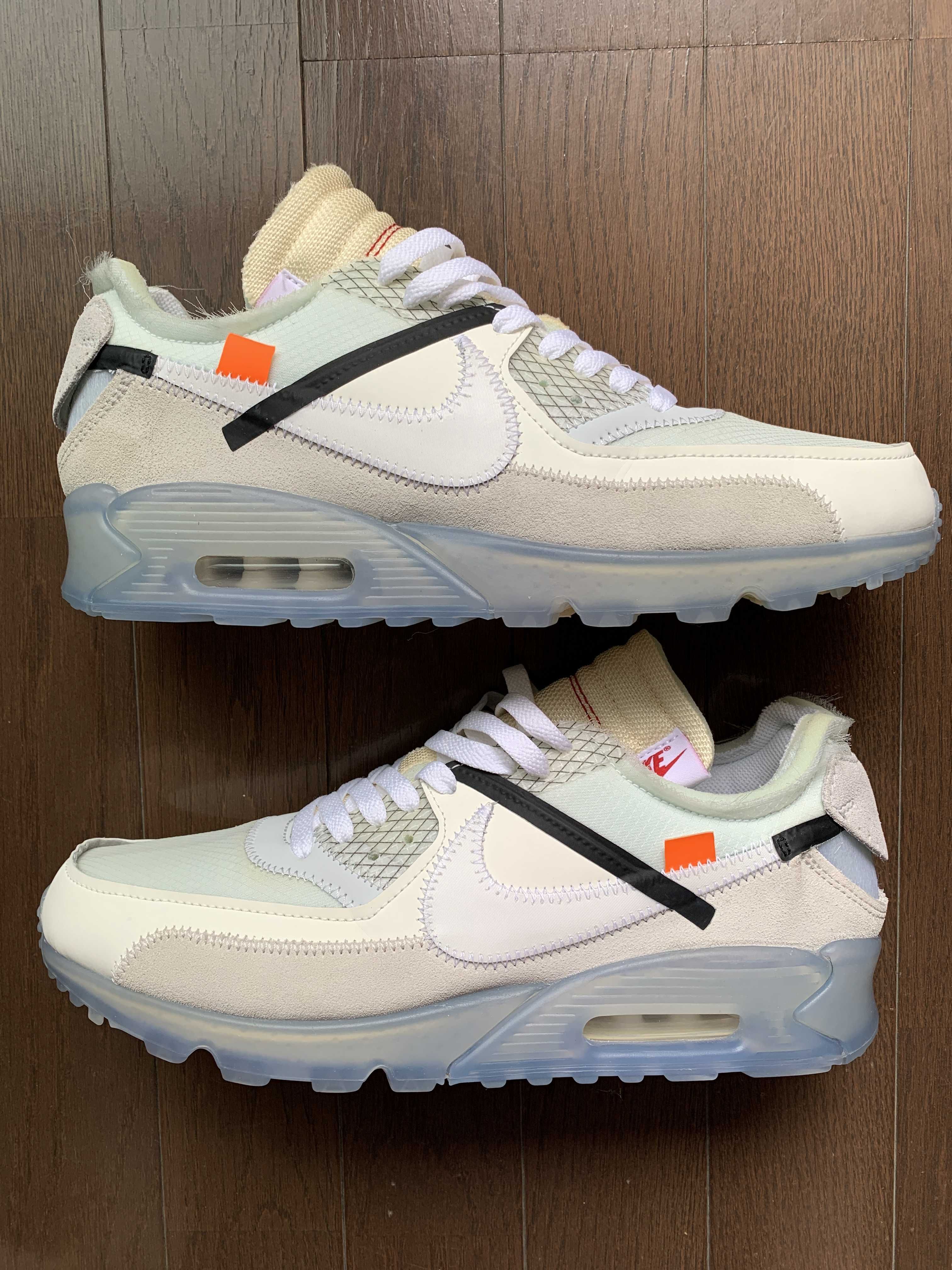 Off-White × Nike Air Max 90 "The 10/Sail"