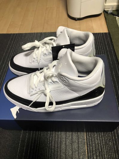 Fragment × Nike Air Jordan 3 "White/Black"