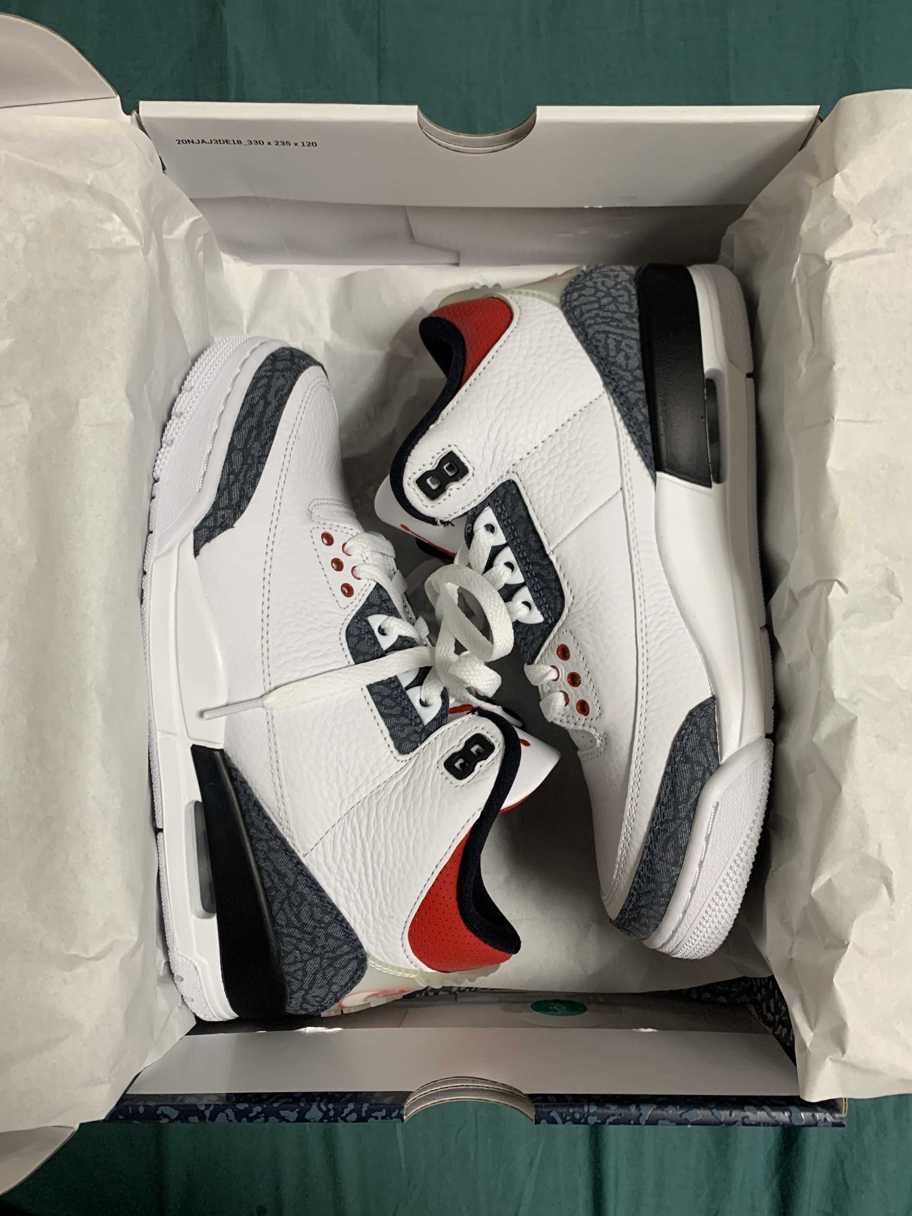 Nike Air Jordan 3 Retro SE-T CO JP "Fire Red Denim"