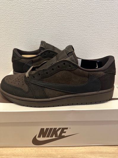 Travis Scott × Nike Air Jordan 1 Low OG SP "Velvet Brown and Dark Mocha"