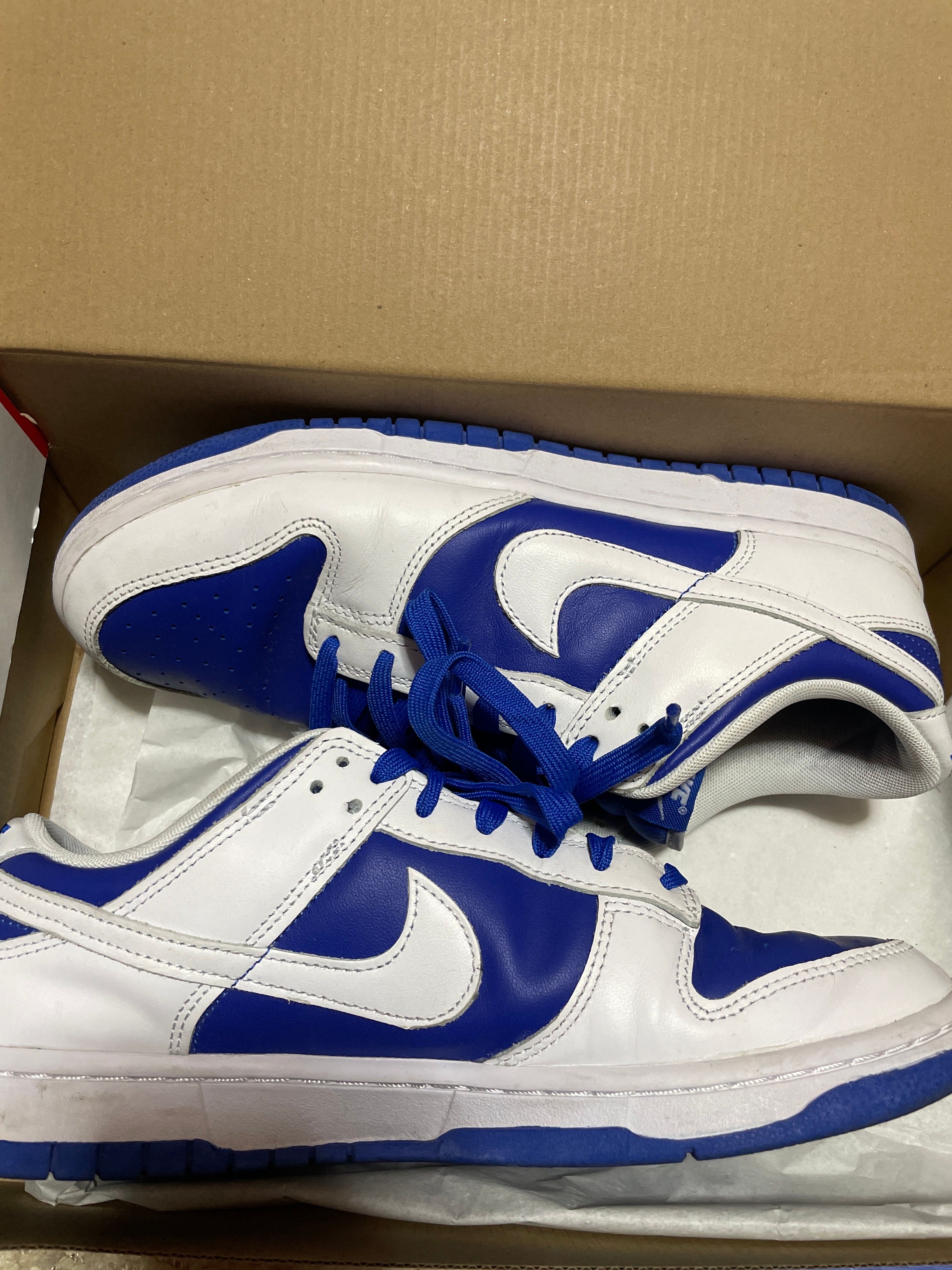 Nike Dunk Low Retro "Racer Blue and White"