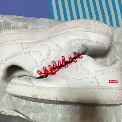 Supreme × Nike Air Force 1 Low "White"