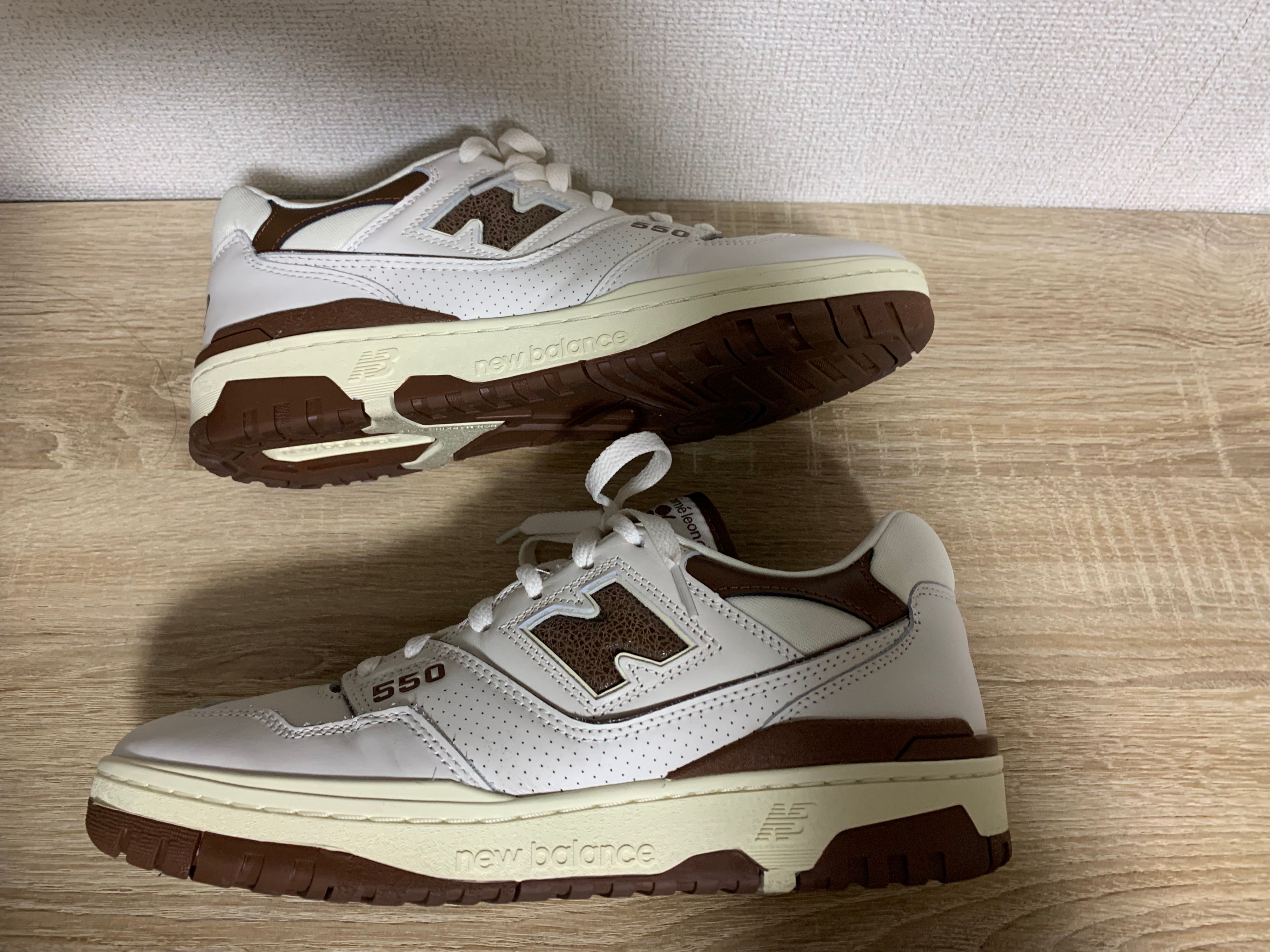 Aime Leon Dore × New Balance 550 "White/Brown"