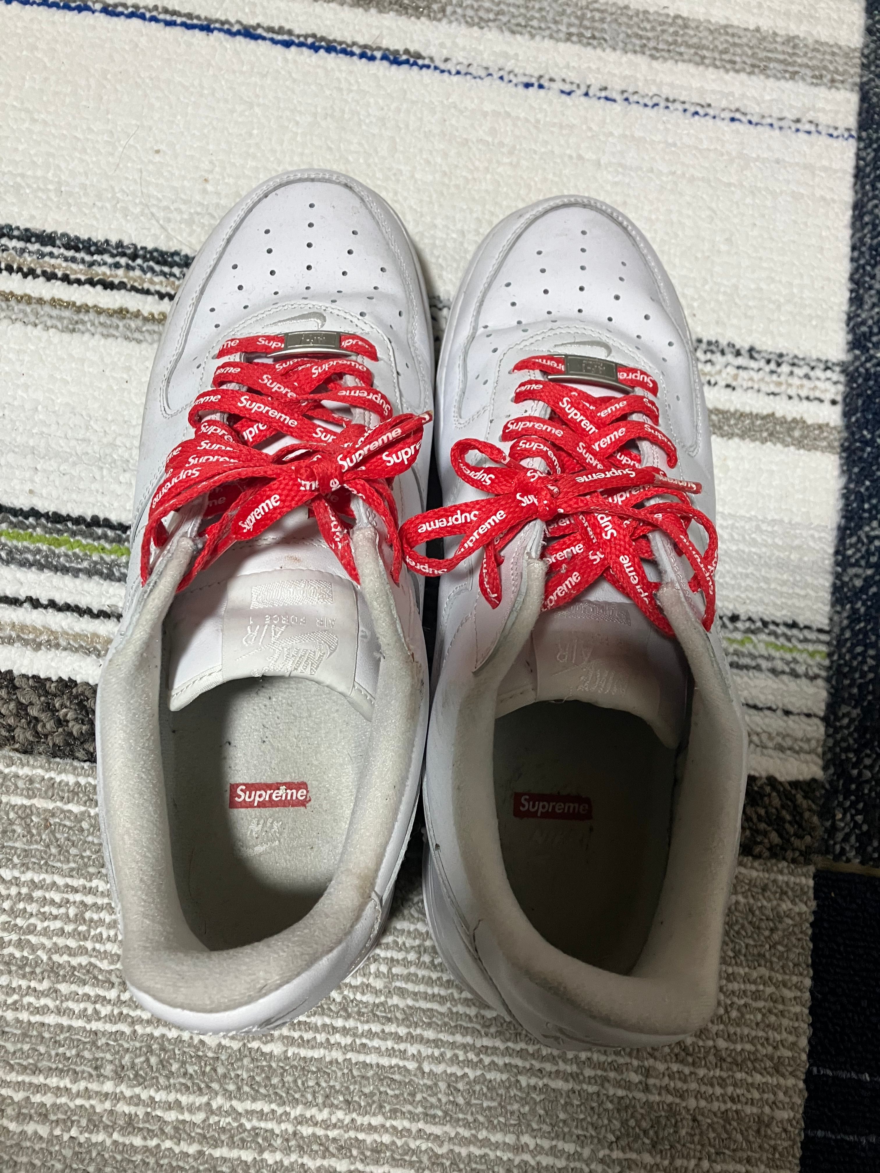 Supreme × Nike Air Force 1 Low "White"