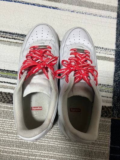 Supreme × Nike Air Force 1 Low "White"