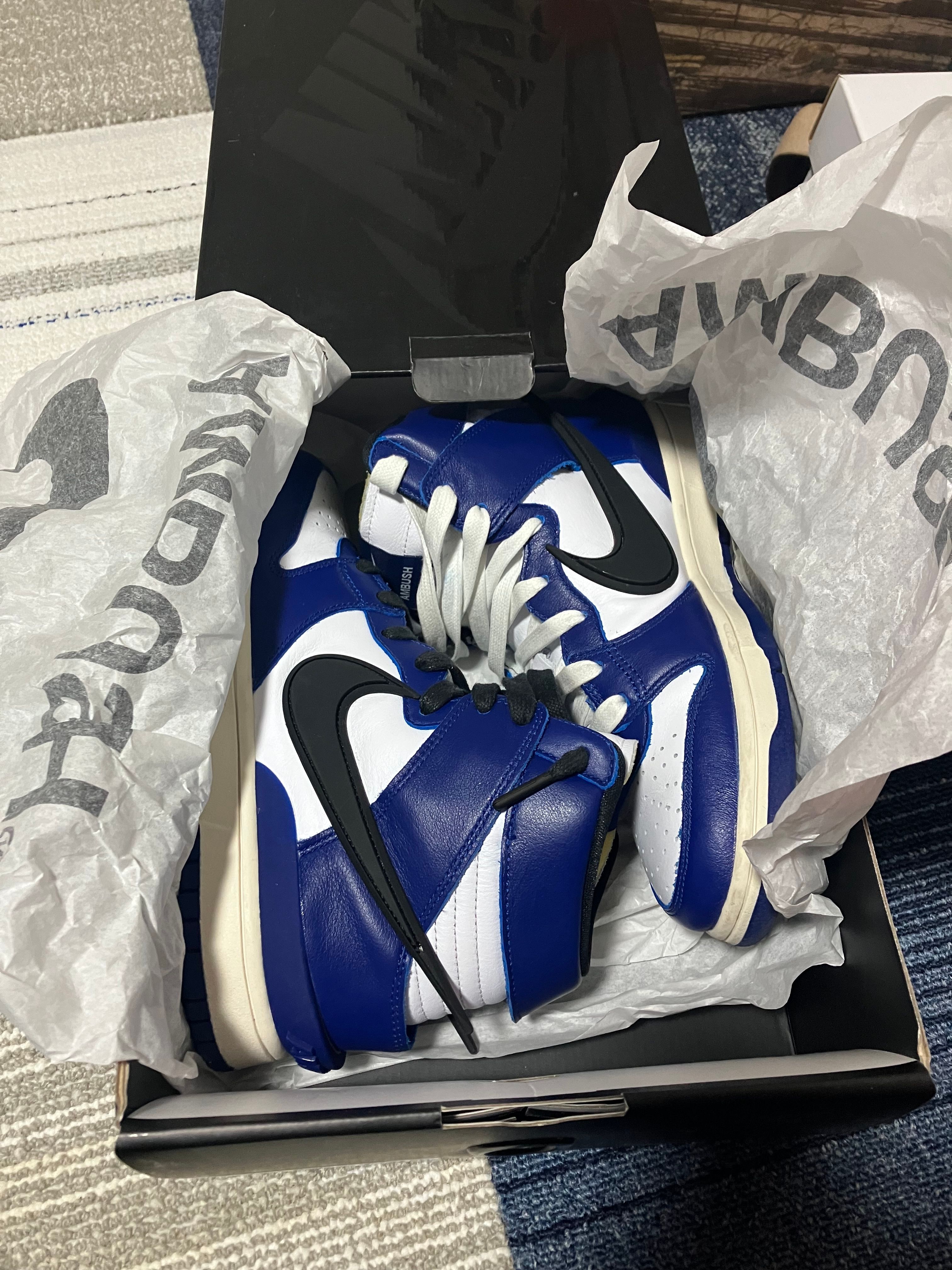 AMBUSH × NIKE DUNK HIGH "DEEP ROYAL"