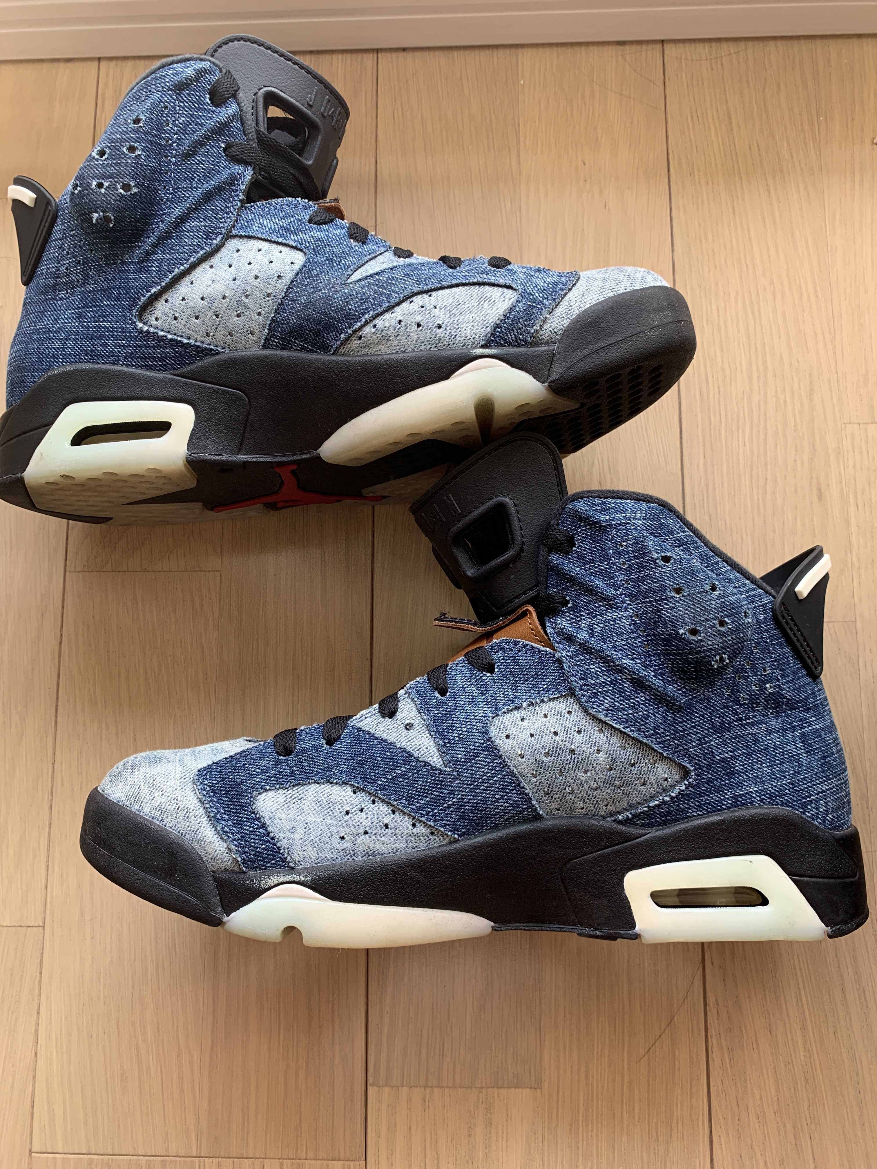NIKE AIR JORDAN 6 "WASHED DENIM"