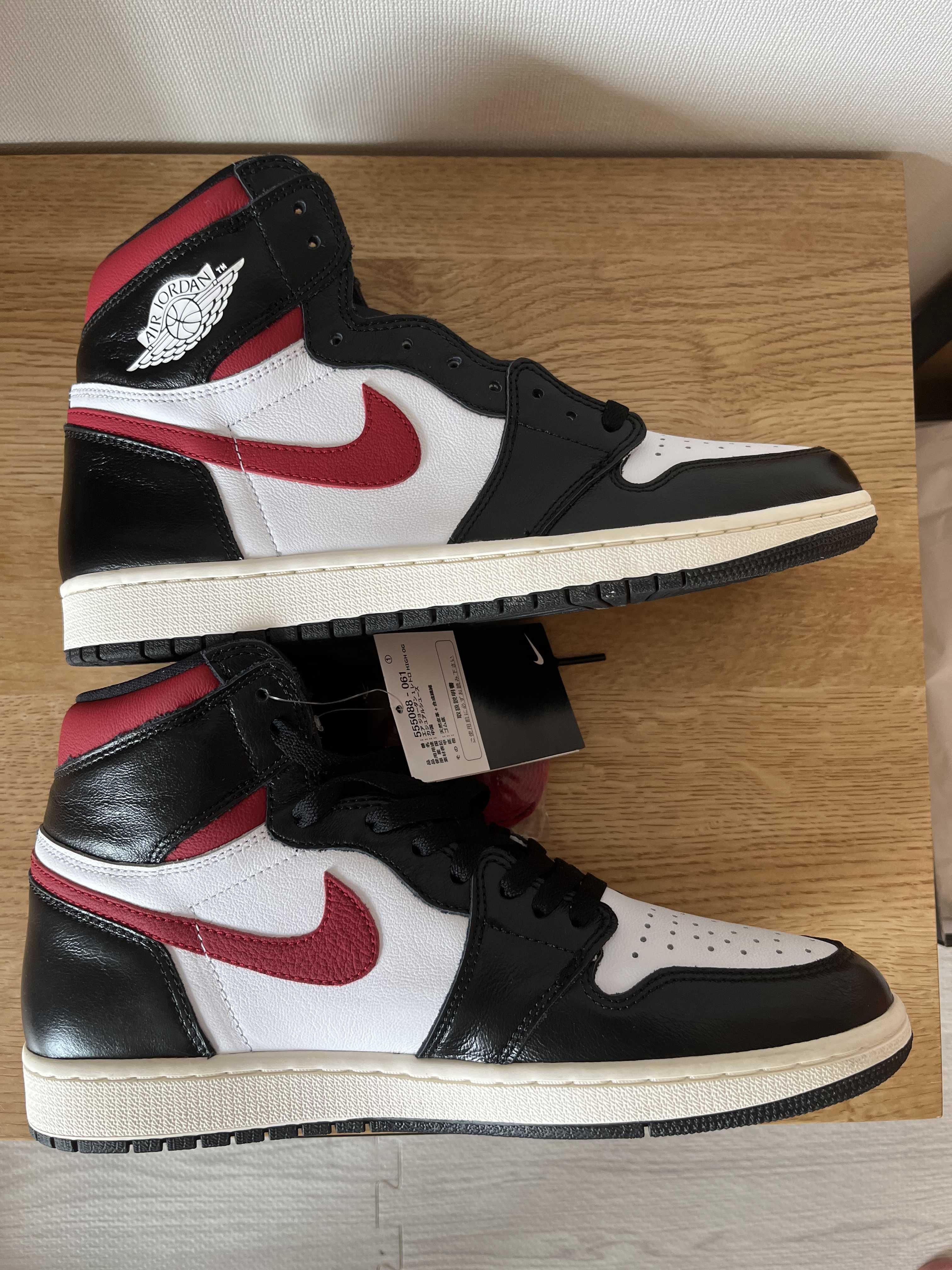 Nike Air Jordan 1 Retro High "Black/White/Sail/Gym Red"