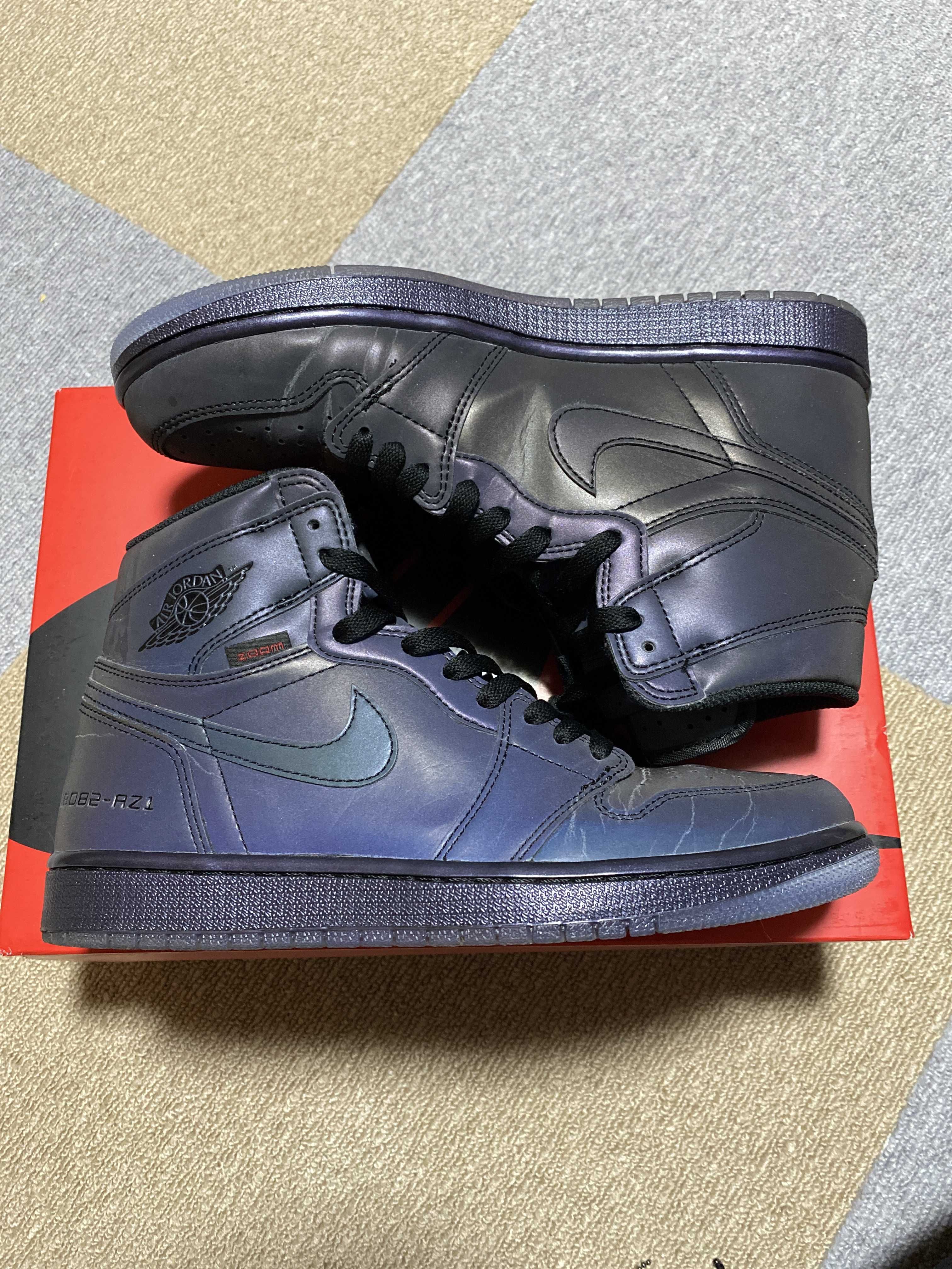 Nike Air Jordan 1 High Zoom Fearless "Multi Color/Varsity Red/Black"