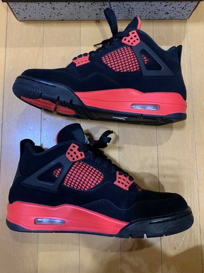Nike Air Jordan 4 "Red Thunder/Crimson"