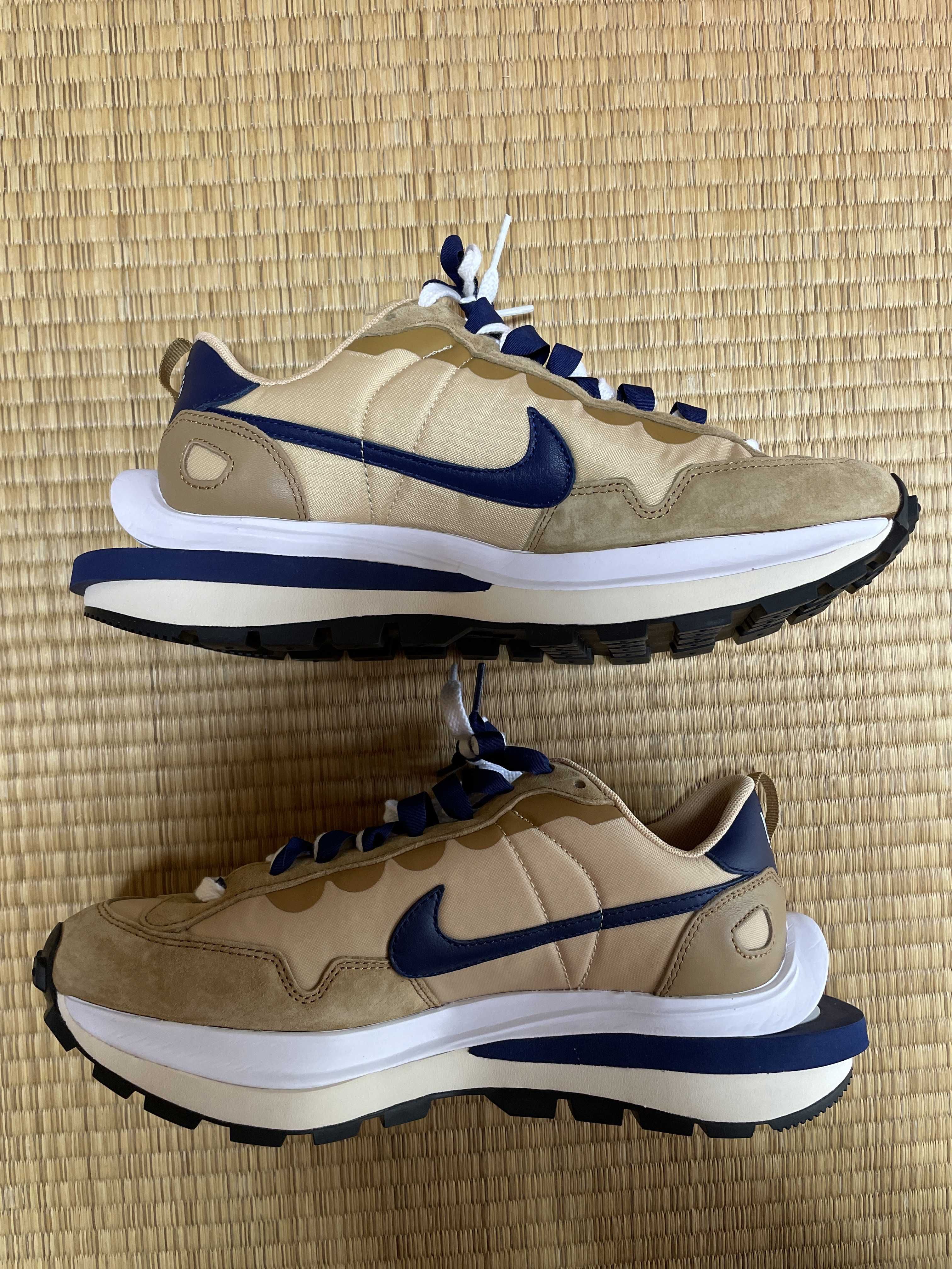 Sacai × Nike Vapor Waffle "Sesame And Blue Void"