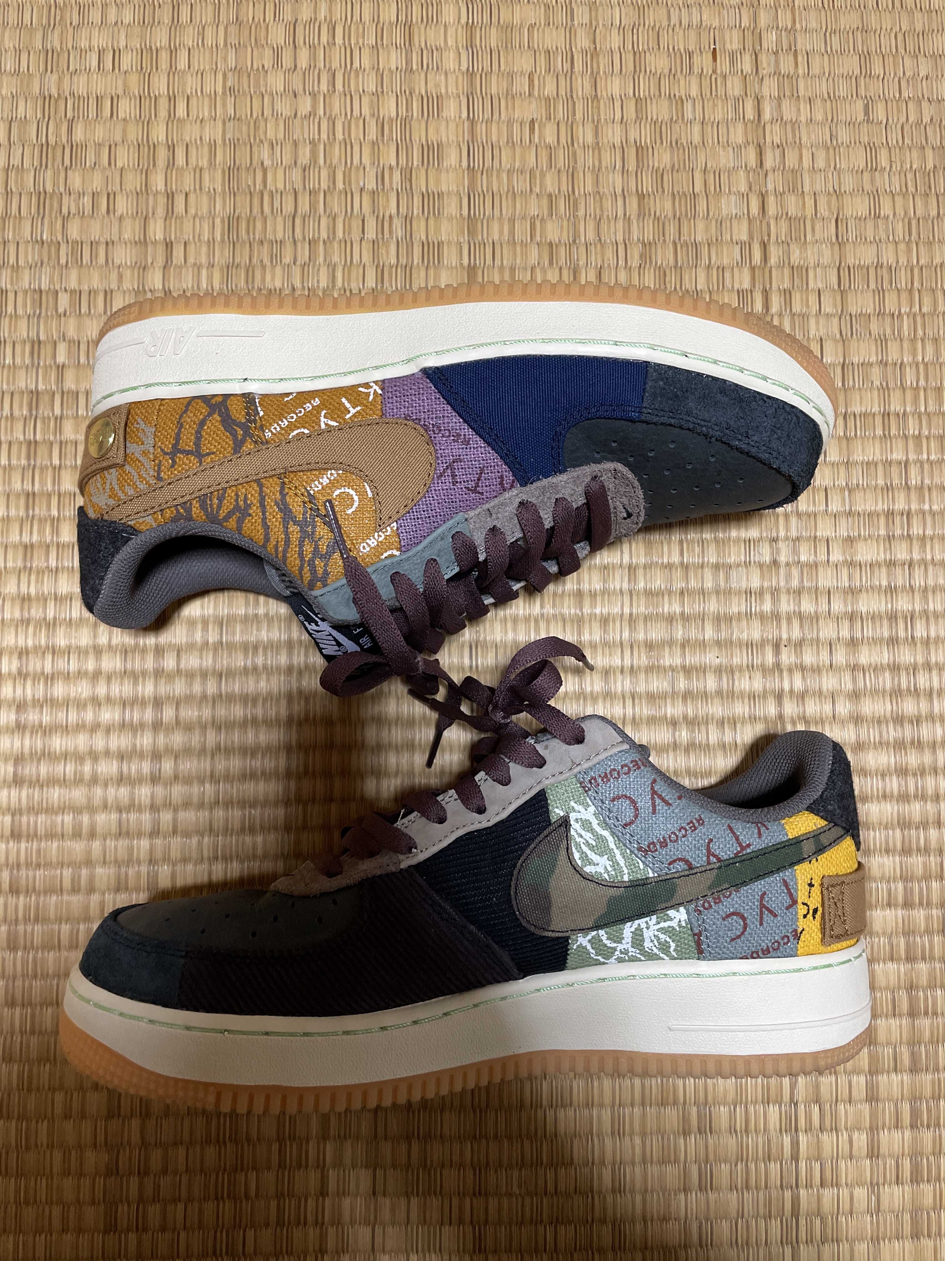 Travis Scott × Nike Air Force 1 Low Cactus Jack "Multi Color"