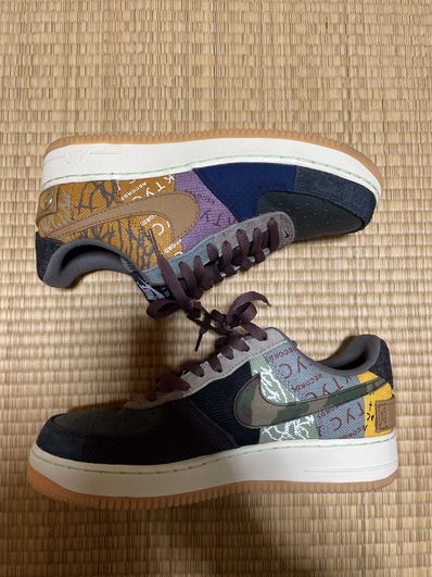 Travis Scott × Nike Air Force 1 Low Cactus Jack "Multi Color"