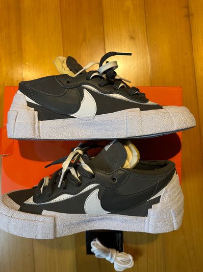 Sacai × Nike Blazer Low "Iron Grey"