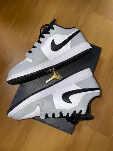 NIKE AIR JORDAN 1 LOW "LIGHT SMOKE GREY"