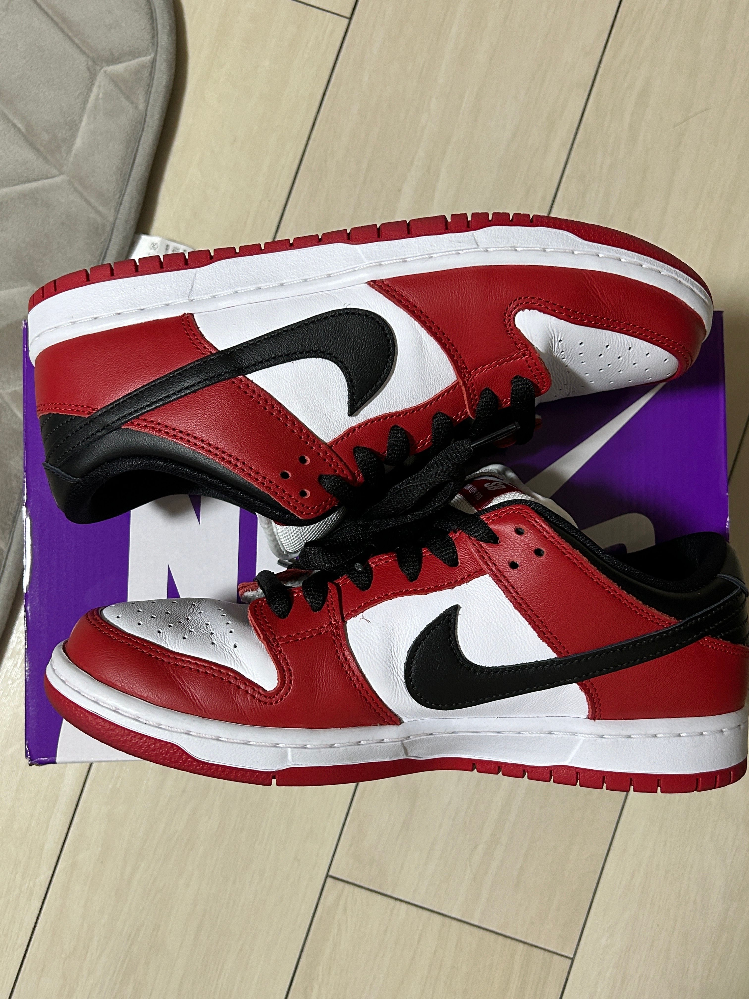 Nike SB Dunk Low Pro "J-Pack Chicago/Varsity Red and White"