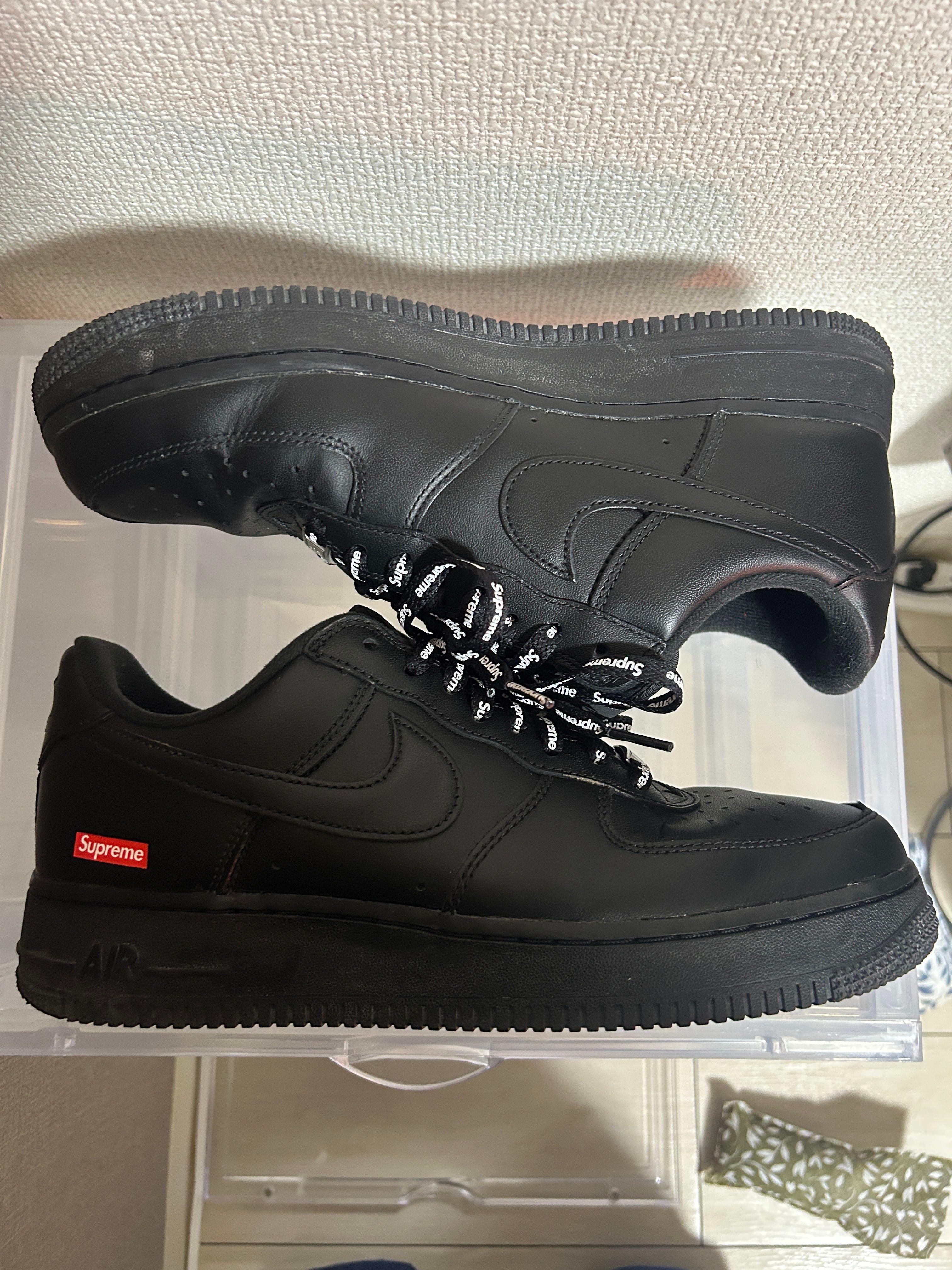 Supreme × Nike Air Force 1 Low "Black"