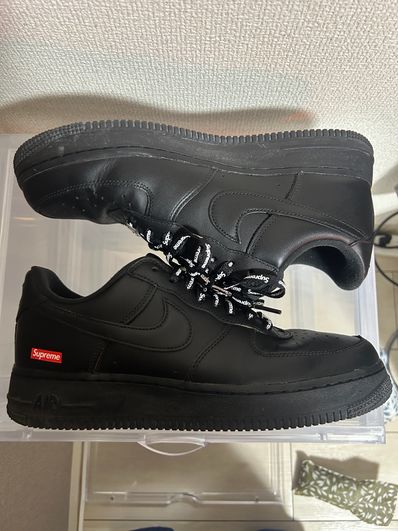 Supreme × Nike Air Force 1 Low "Black"
