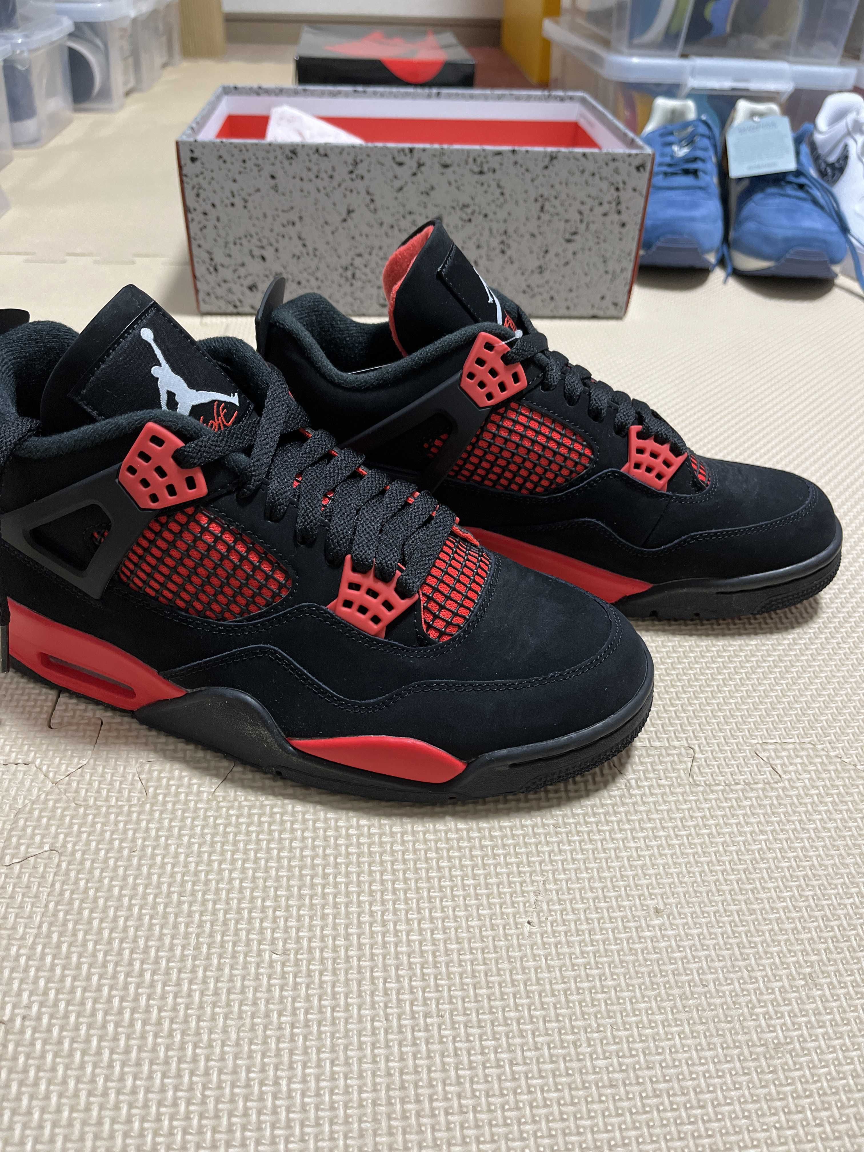 Nike Air Jordan 4 "Red Thunder/Crimson"