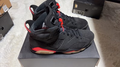 Nike Air Jordan 6 Retro OG "Black/Infrared"