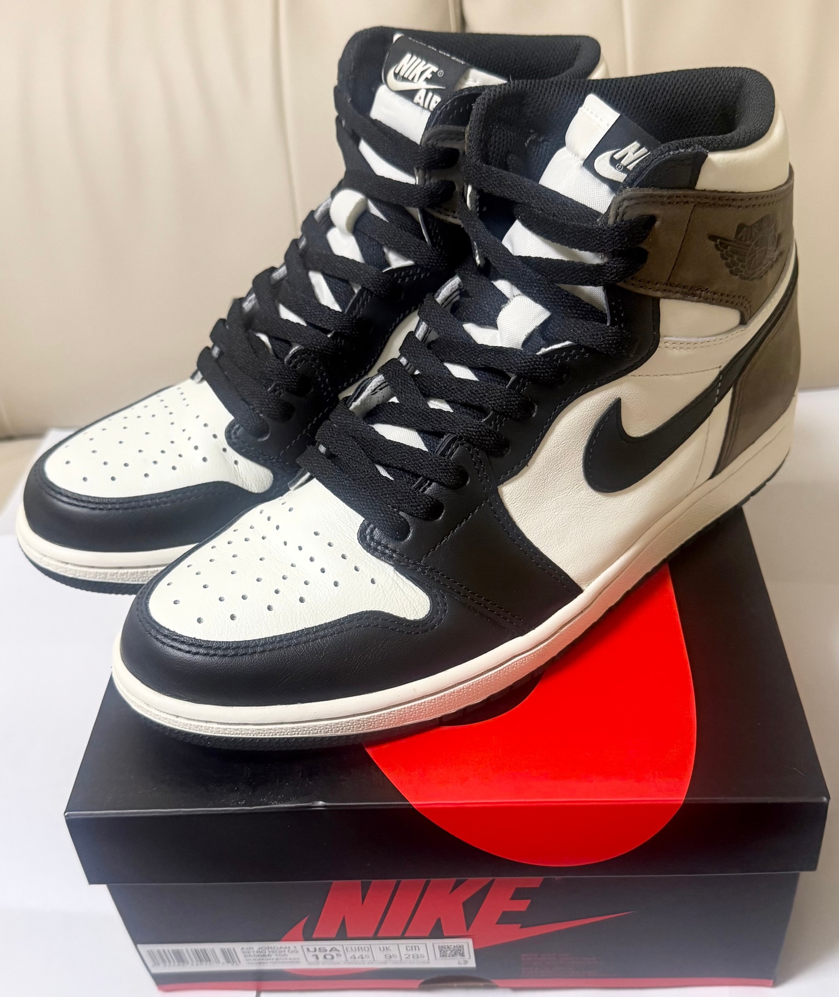 Nike Air Jordan 1 High OG "Sail/Dark Mocha/Black"