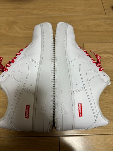 Supreme × Nike Air Force 1 Low "White"