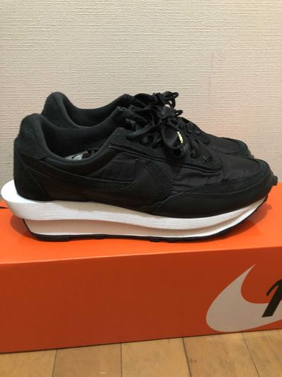sacai × Nike LDV Waffle "Triple Black"