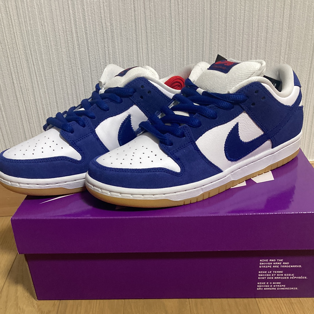 Nike SB Dunk Low "Los Angeles Dodgers/Deep Royal Blue"
