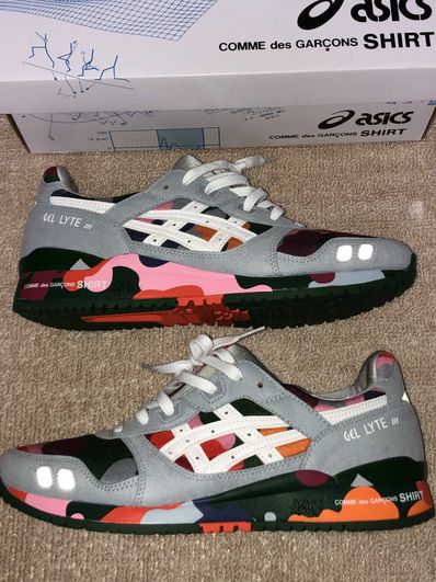 COMME desGARÇONS SHIRT × ASICS GEL-LYTE 3 "CAMOUFLAGE"