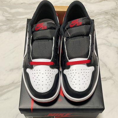 Nike Air Jordan 1 Retro Low OG "Black Toe"