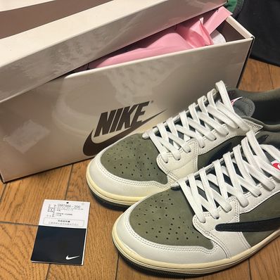 Travis Scott × Nike Air Jordan 1 Low OG SP "Reverse Olive"