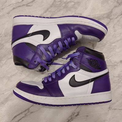 Nike Air Jordan 1 Retro High OG "Court Purple White/Black" (2020)