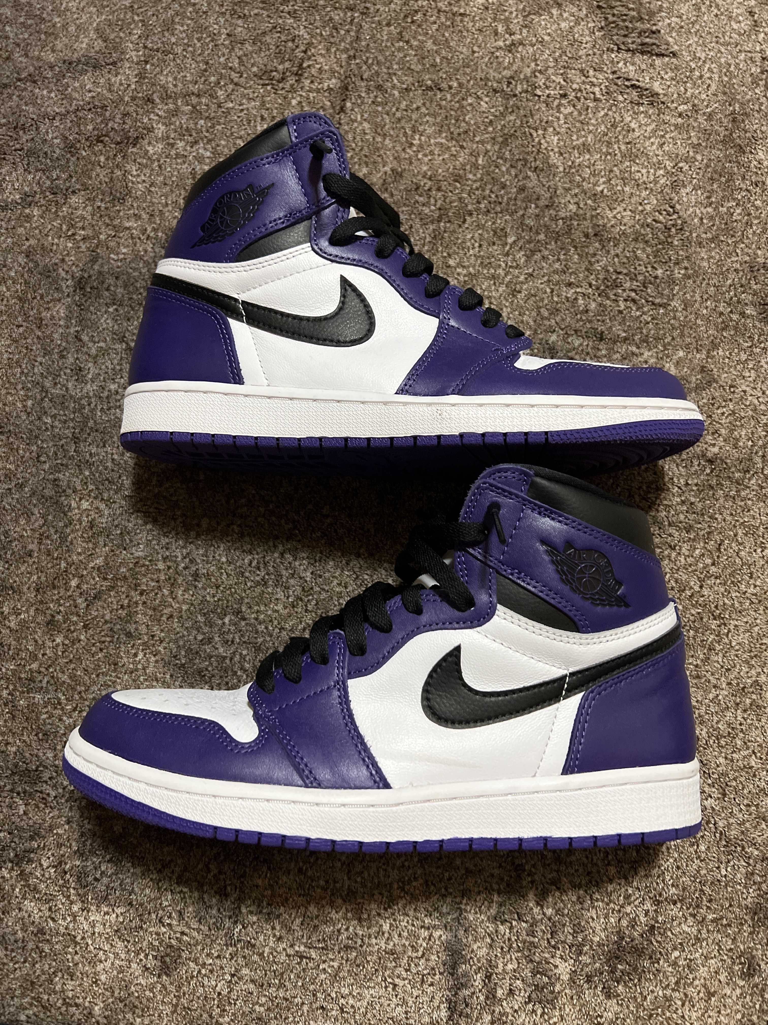 Nike Air Jordan 1 Retro High OG "Court Purple White/Black" (2020)
