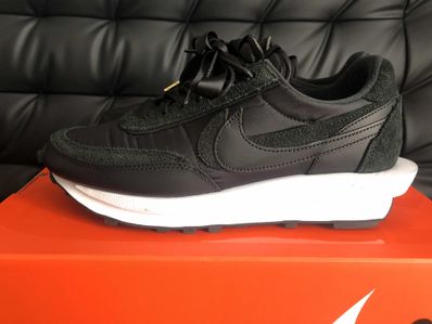 sacai × Nike LDV Waffle "Triple Black"