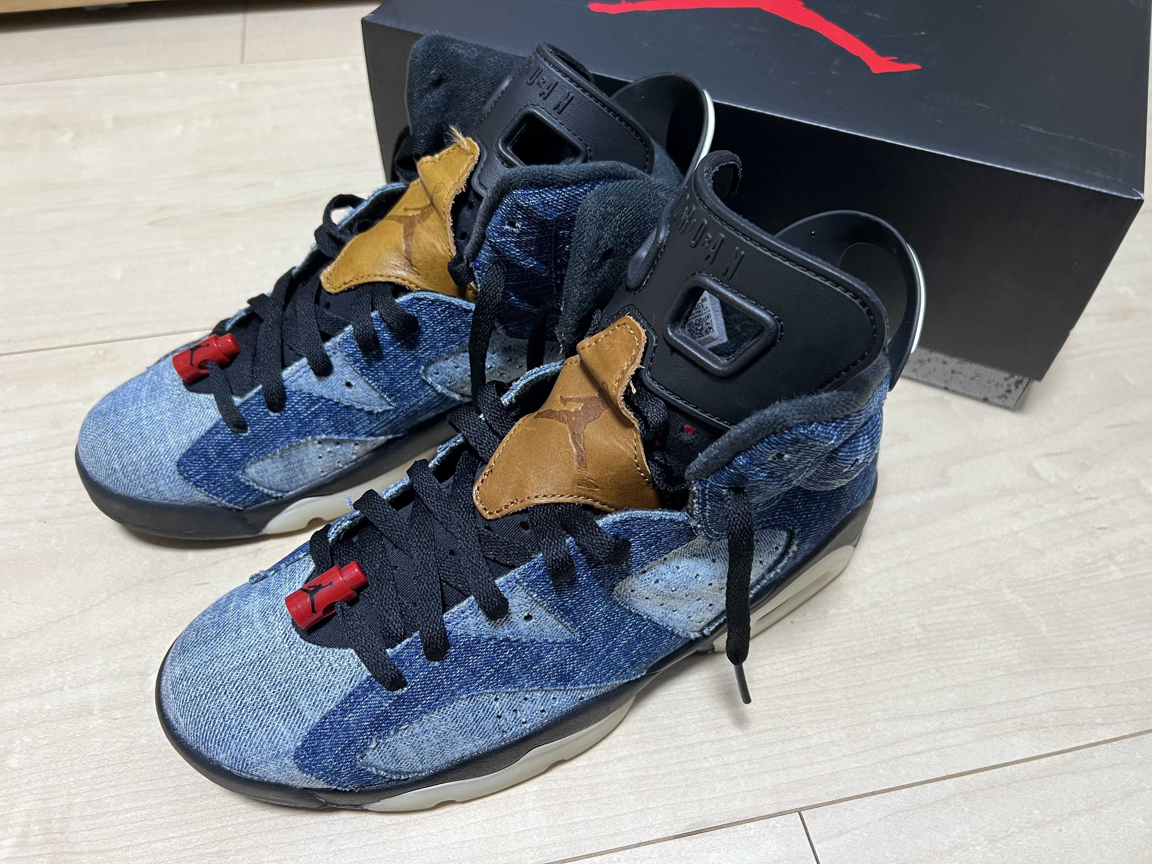 NIKE AIR JORDAN 6 "WASHED DENIM"