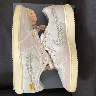 UNION × Nike Air Jordan 1 Low KO "Sail Leather"
