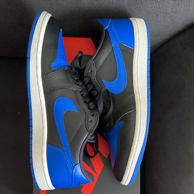 Nike Air Jordan 1 Low '85 "Black and Royal Blue"