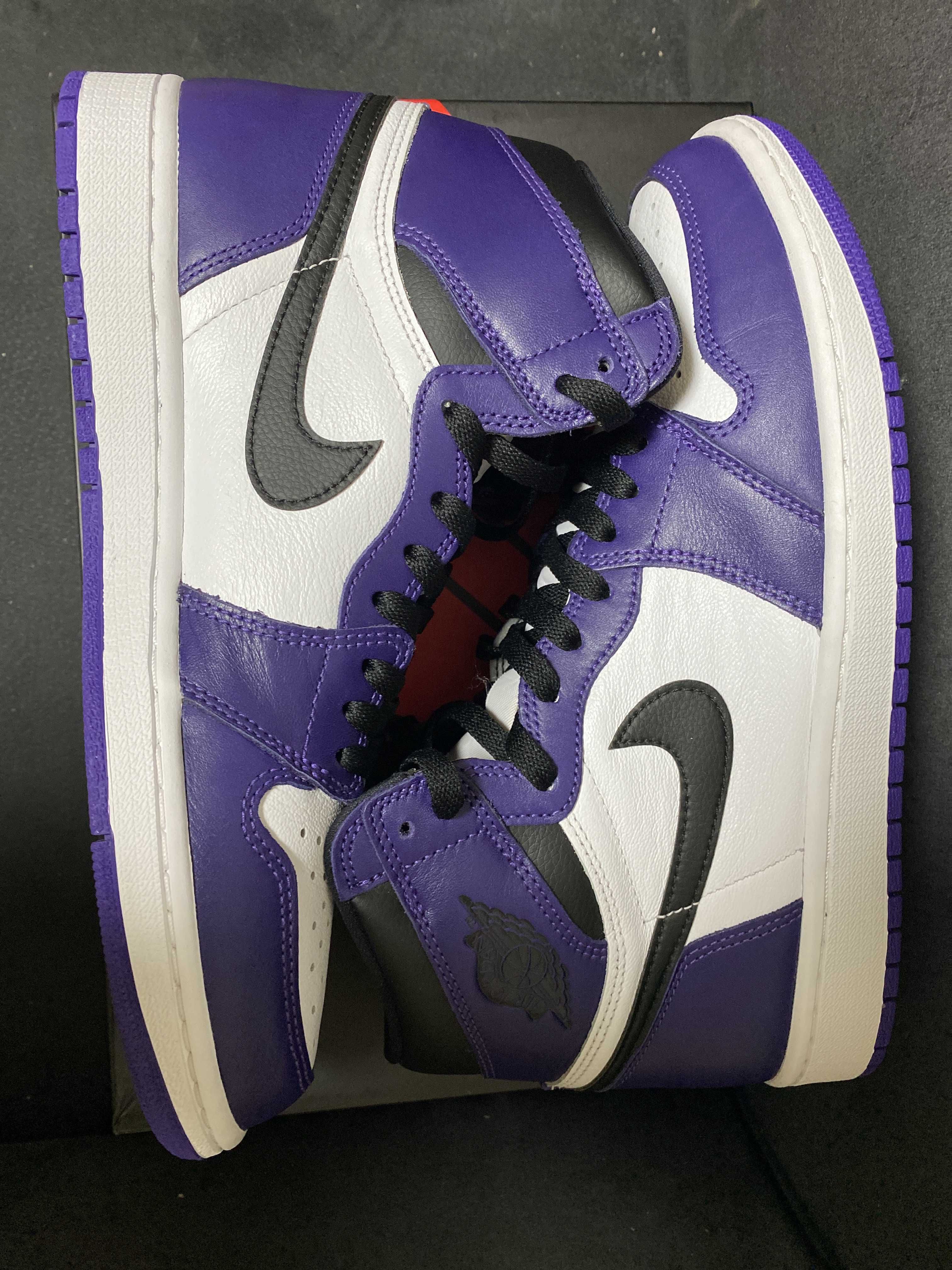 Nike Air Jordan 1 Retro High OG "Court Purple White/Black" (2020)   