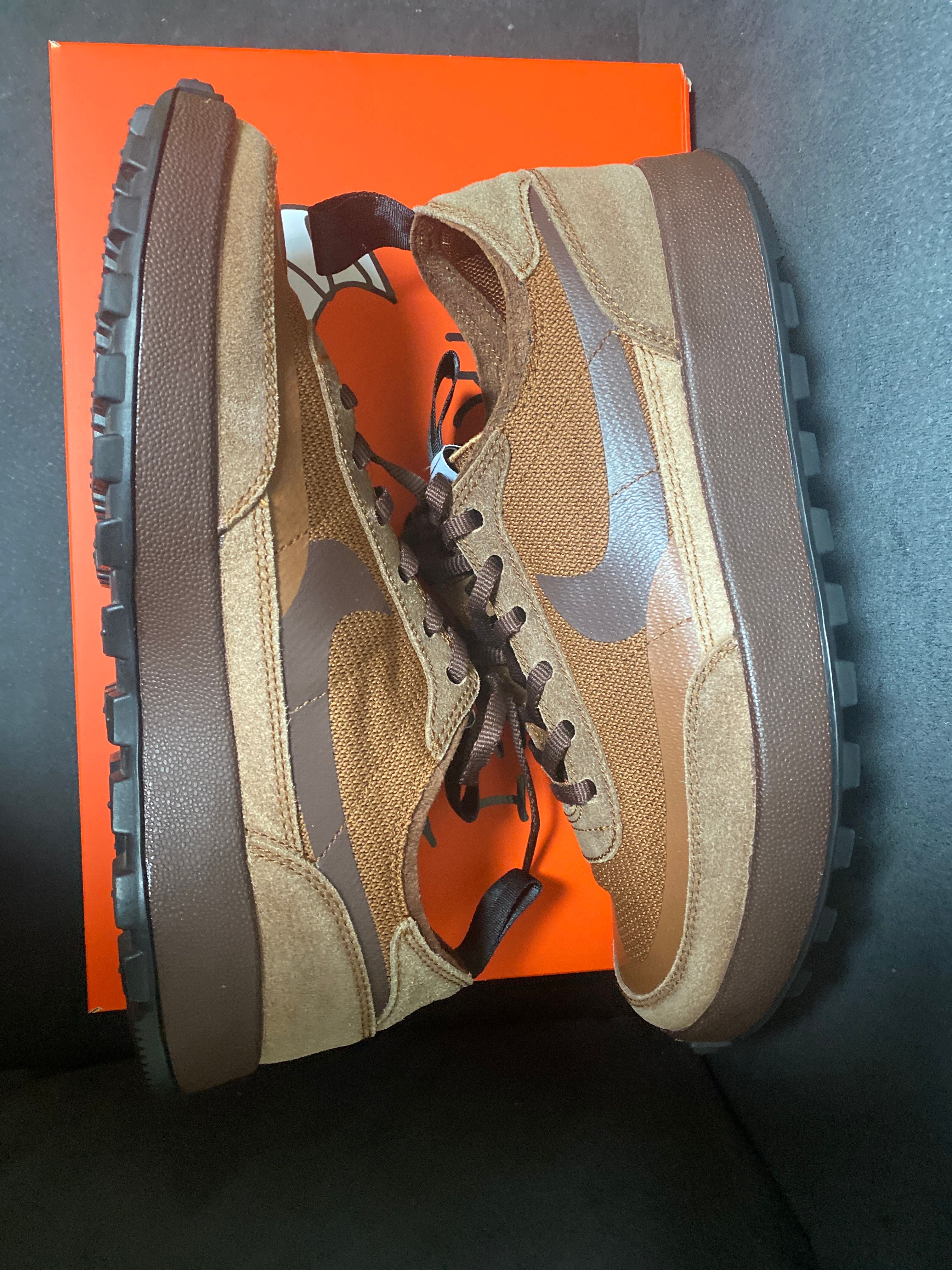 Tom Sachs × NikeCraft Women's General Purpose Shoe "Brown"