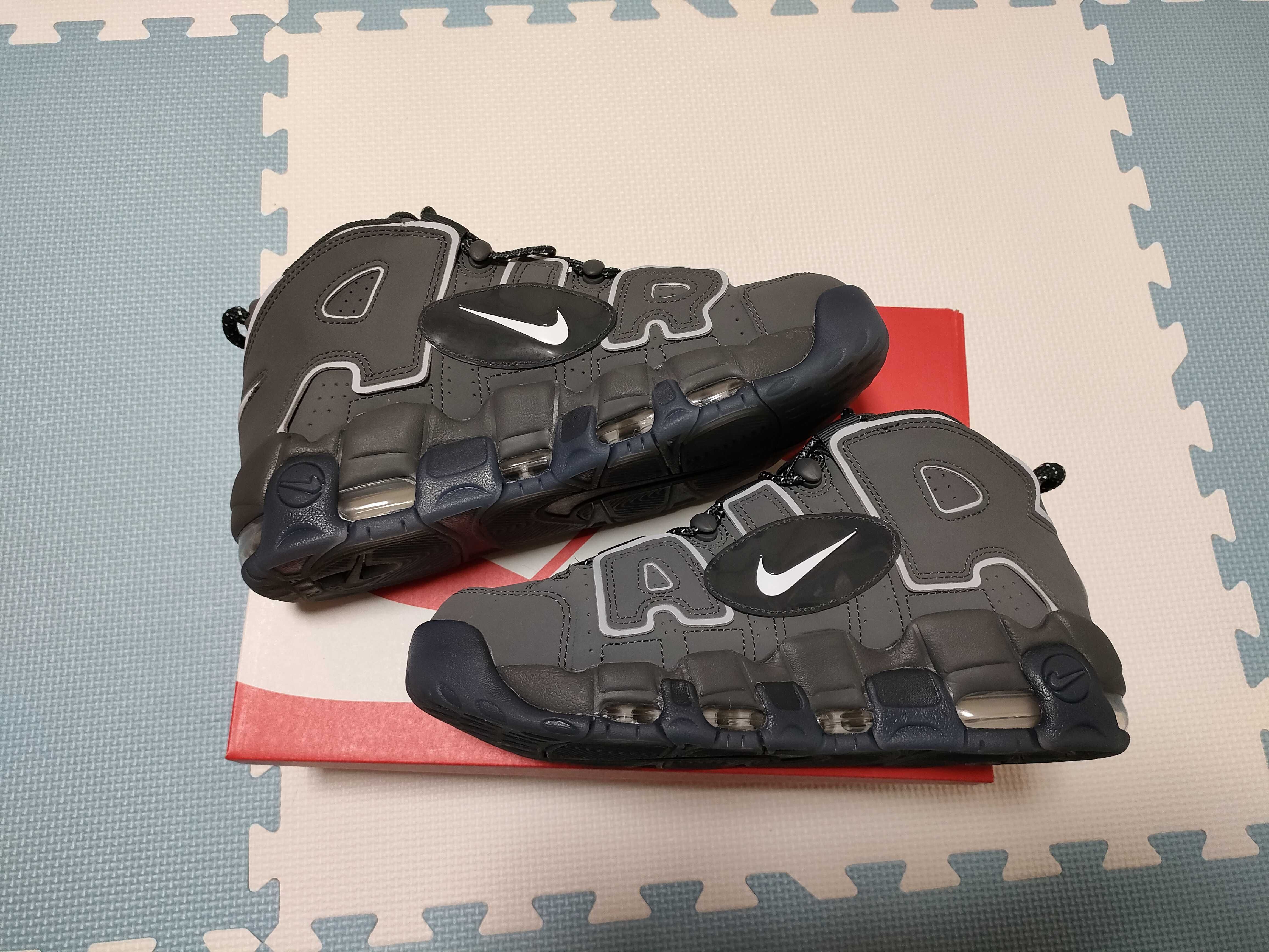 Nike Air More Uptempo Copy Paste "Iron Grey/White/Smoke Grey/Anthracite"