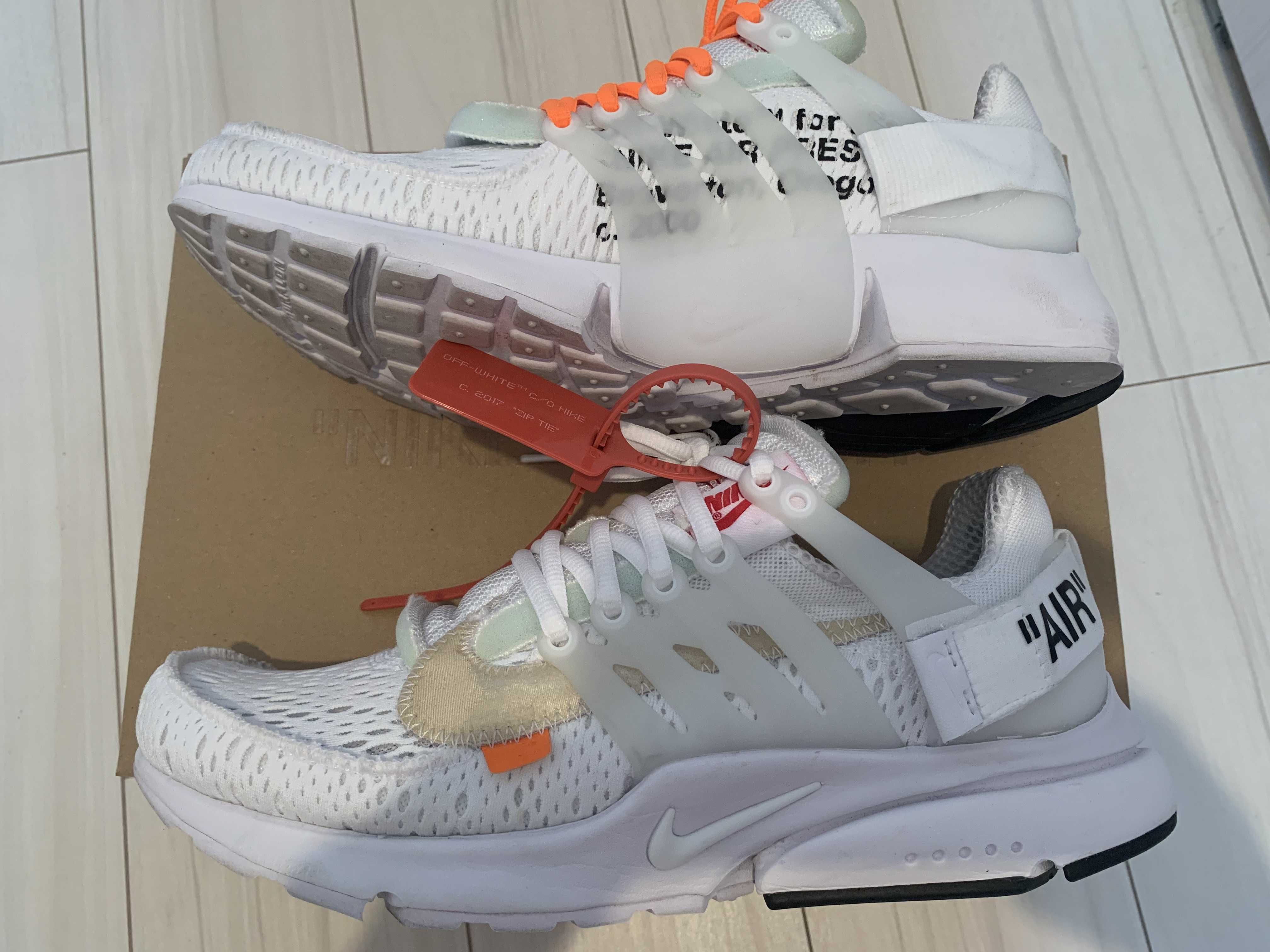 Off-White × Nike Air Presto "White/Black/Cone"