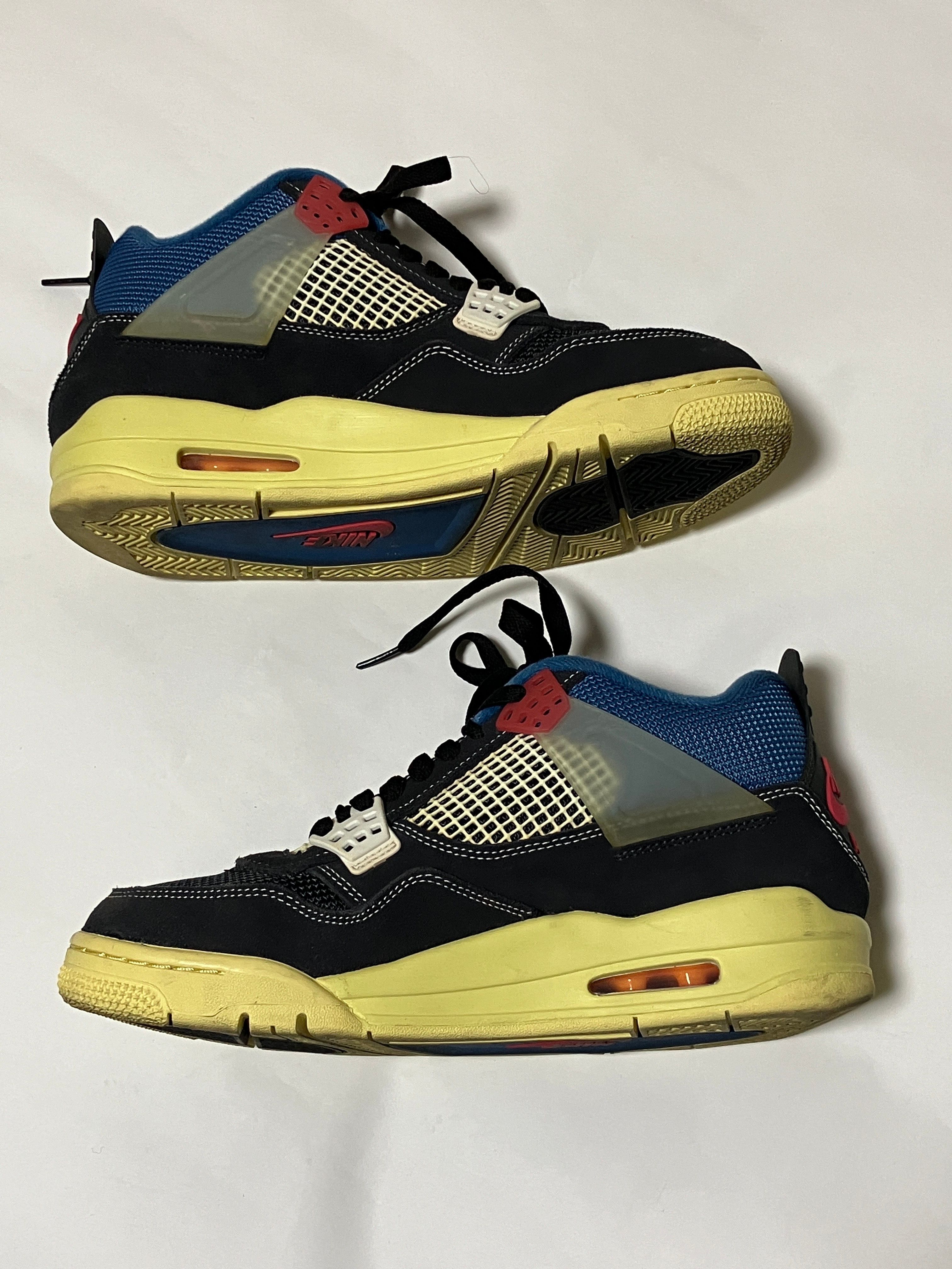 UNION × NIKE AIR JORDAN 4 "OFF NOIR"