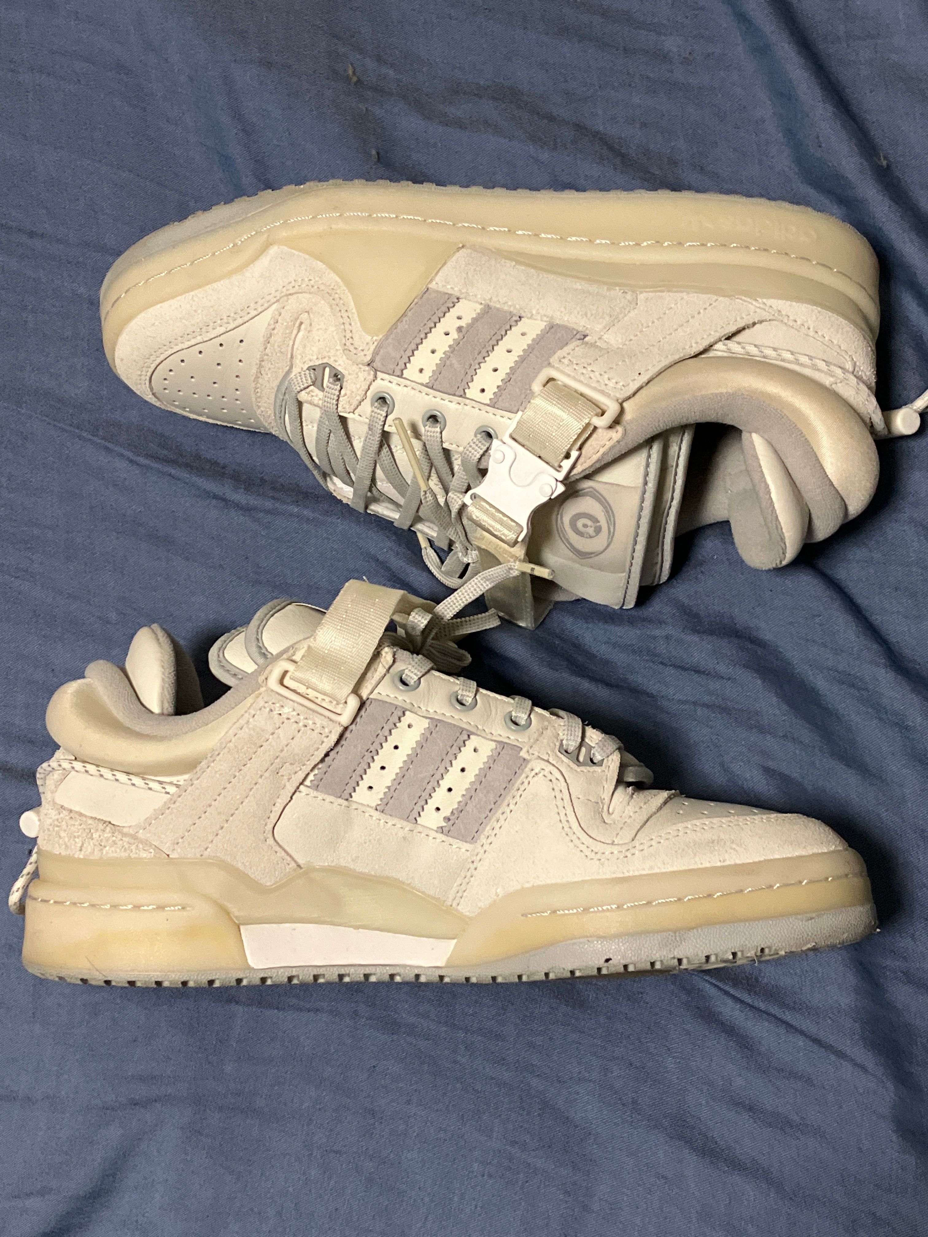 Bad Bunny × adidas Forum Low "White Bunny"