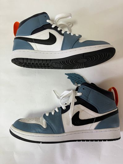 FACETASM × Nike Air Jordan 1 Mid "White/Navy"