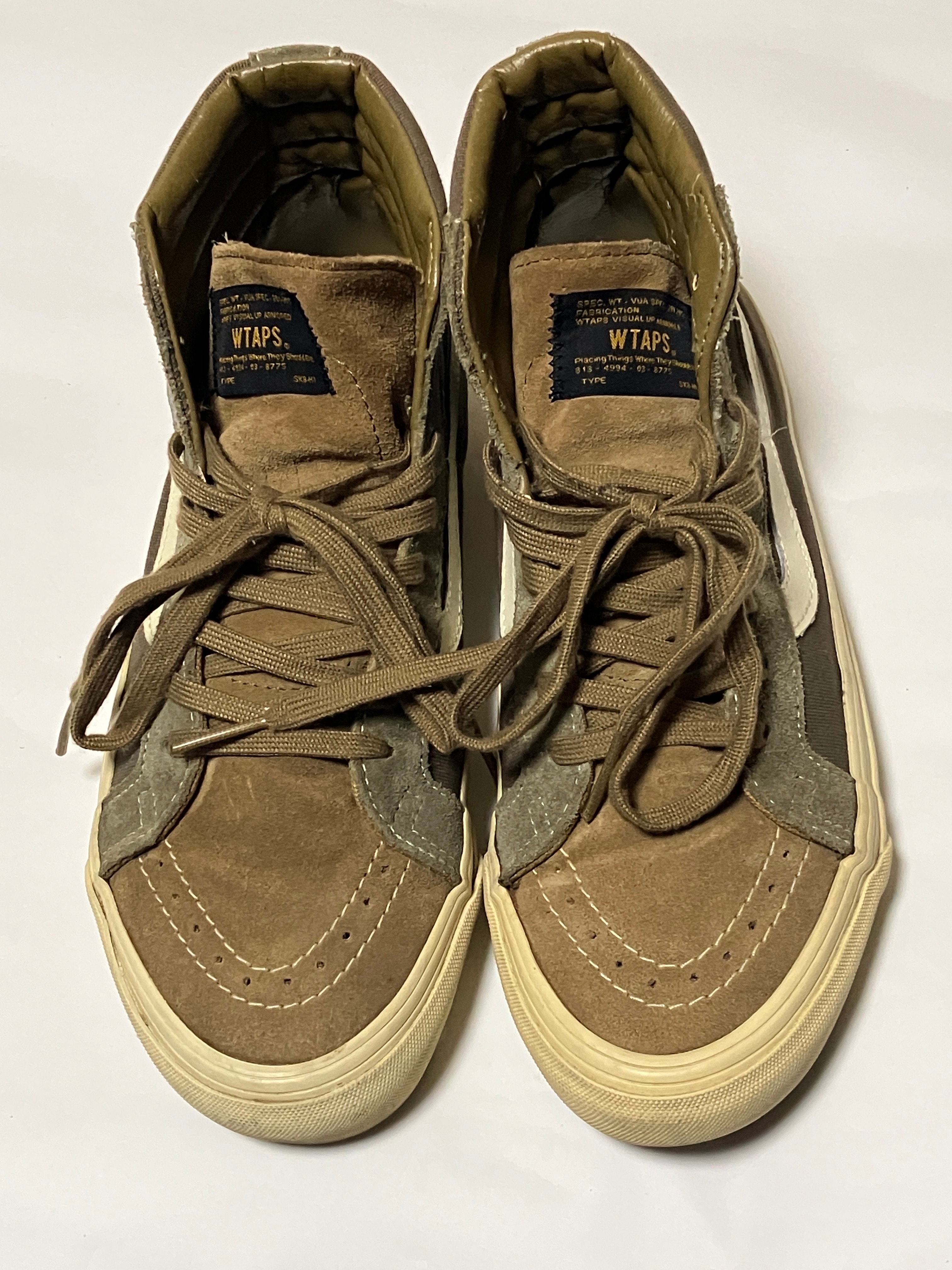 WTAPS × Vans Sk8-Hi "Olive Drab"