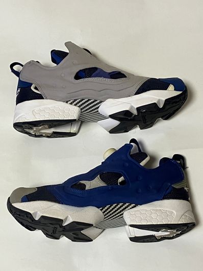 Beams × Reebok Instapump Fury "Navy/White/Royal/Grey"