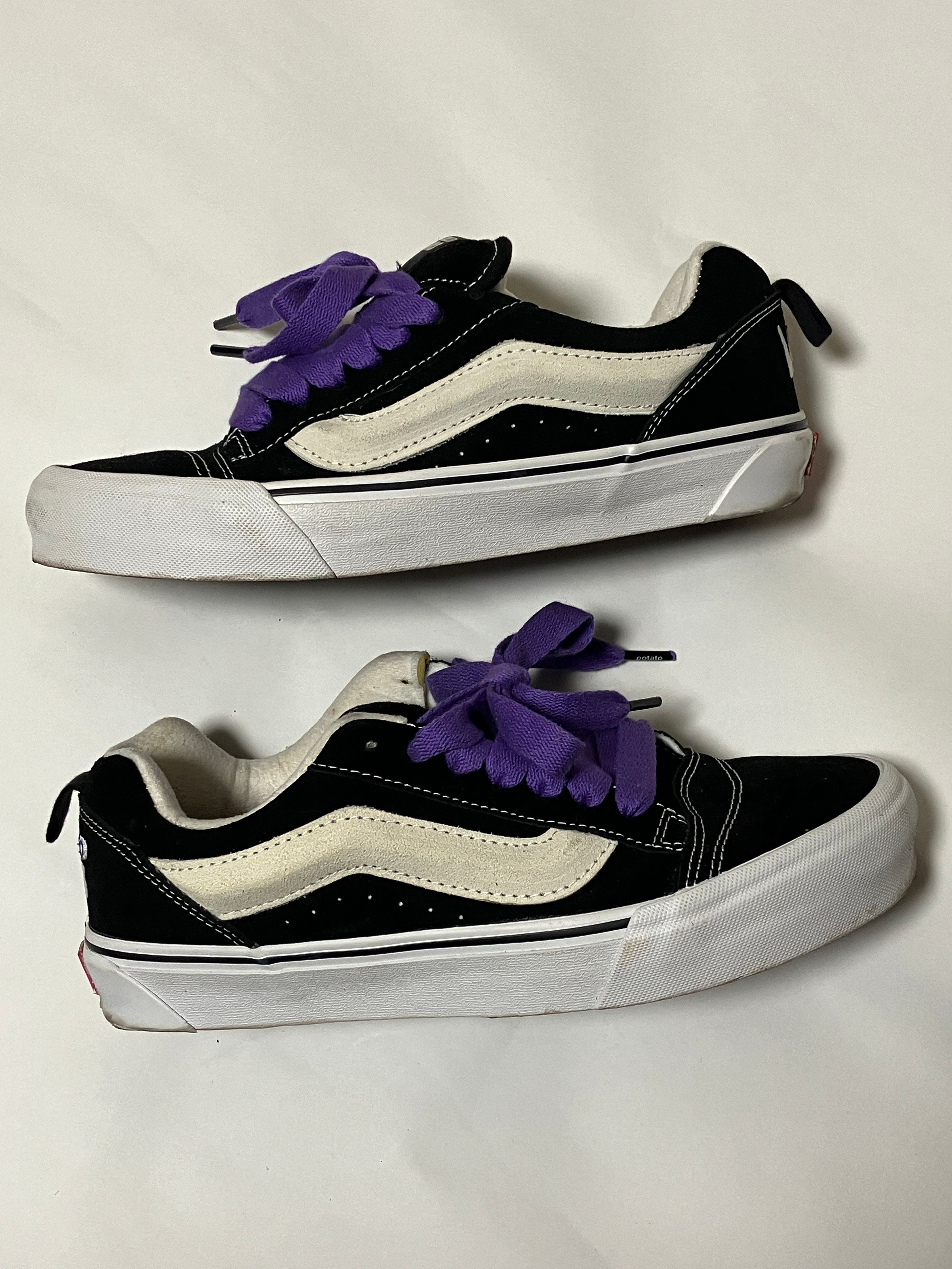 Imran Potato × Vans Vault UA Knu-Skool VR3 LX "Black/True White"