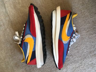 sacai × Nike LDV Waffle "Red/Blue"